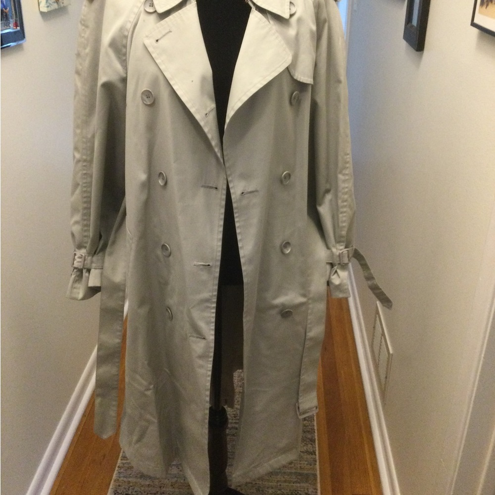 London Fog Trench Coat size 16 R